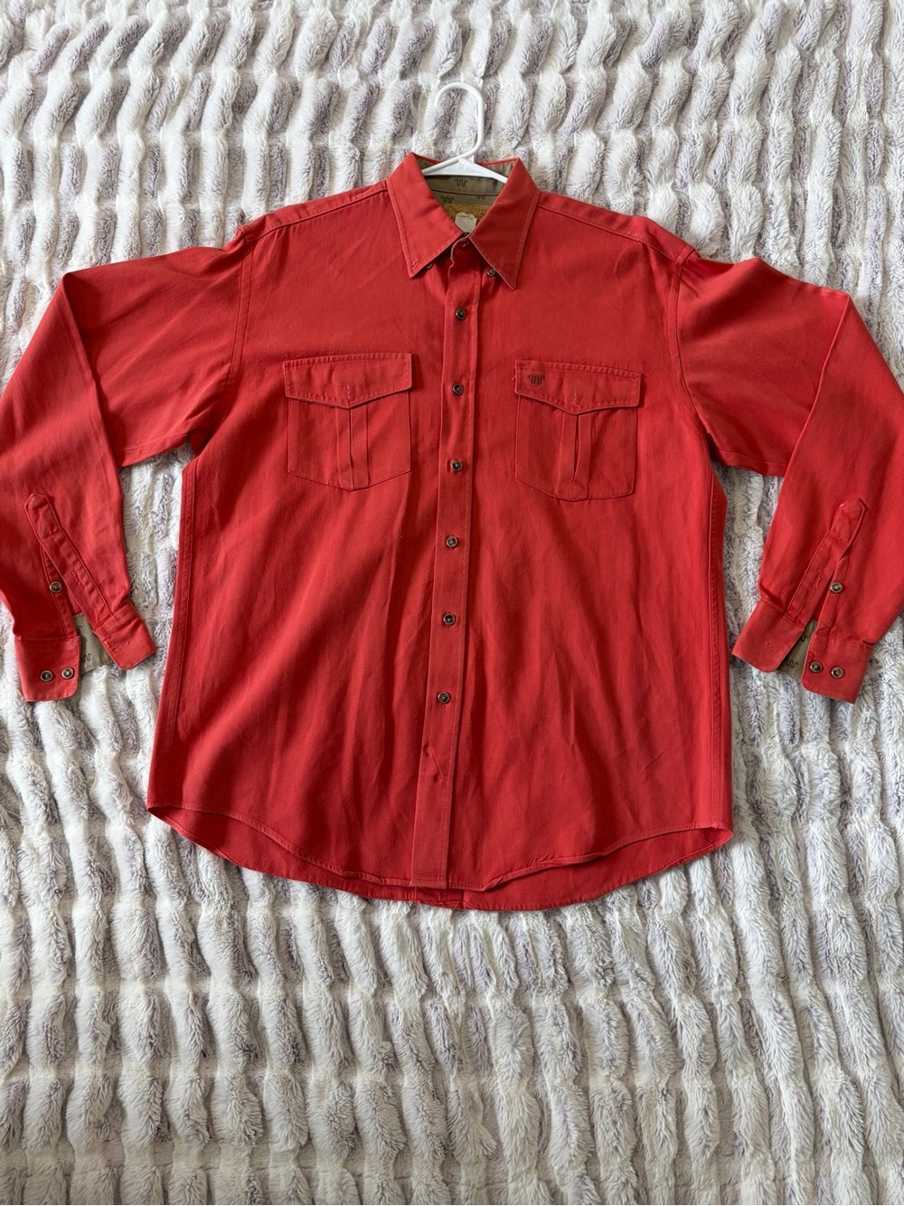 Men's King Ranch Button-Up Work Shirt